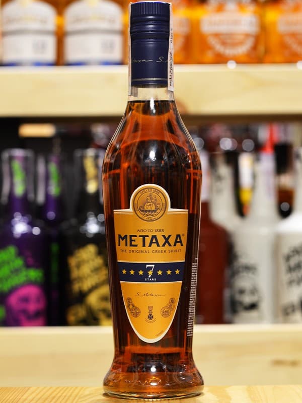 Бренді Метакса / Metaxa, 7 зірок, 40%, 0.5л