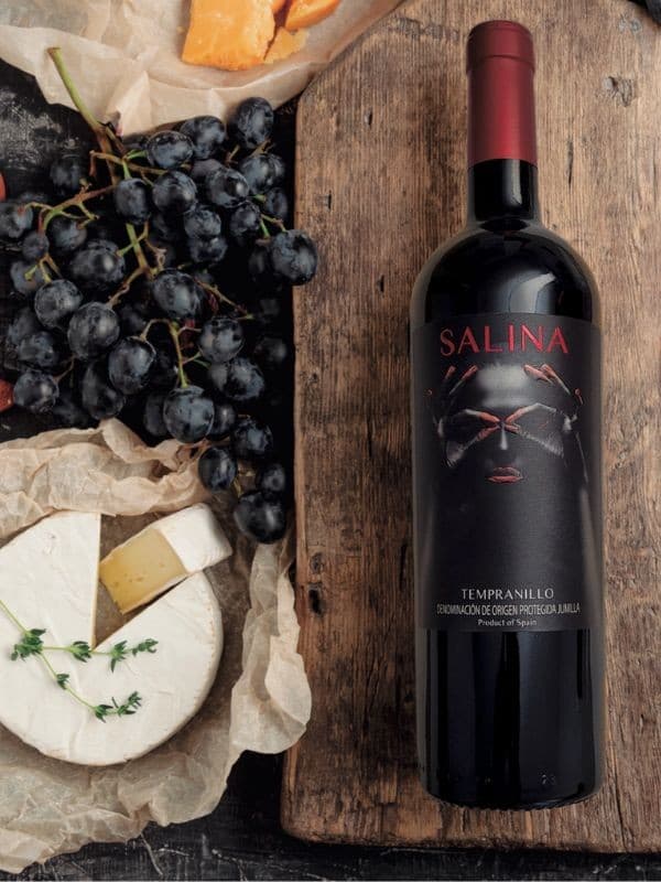 Вино Темпранільо, Саліна / Tempranillo, Salina, Bodegas Alceno, червоне сухе 0.75л