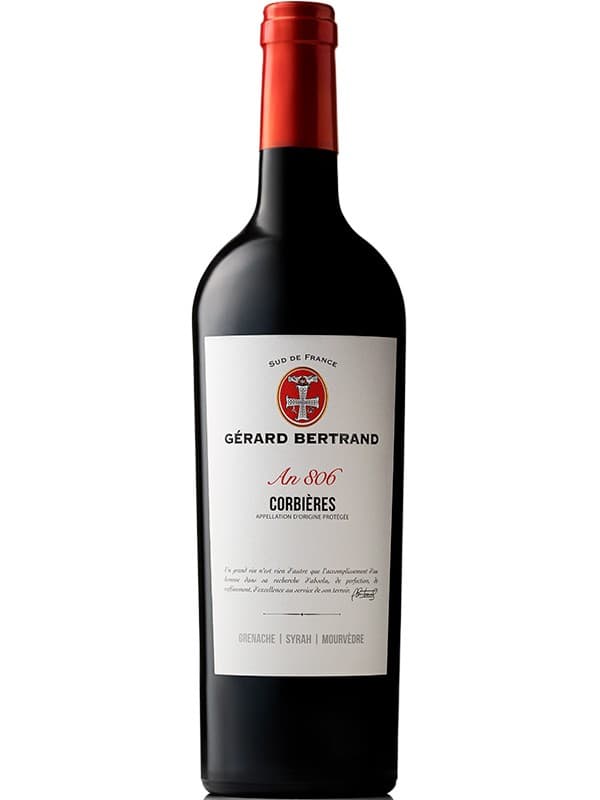 Вино Ерітаж Ан 806, Корбьер / Heritage An 806, Corbieres, Gerard Bertrand, червоне сухе 0.75л