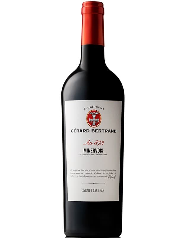 Вино Ерітаж Ан 873, Мінервуа / Heritage An 873, Minervois, Gerard Bertrand, червоне сухе 0.75л