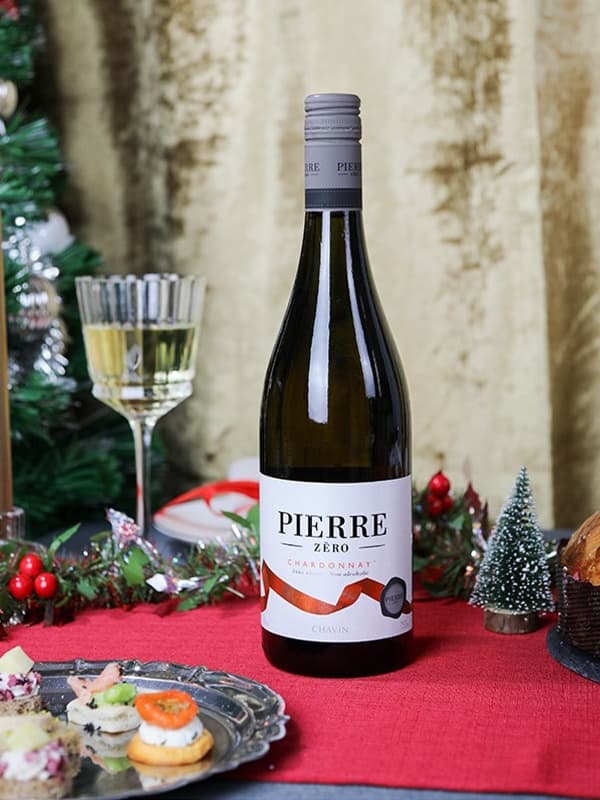 Безалкогольне вино П'єр Зеро, Шардоне / Pierre Zero, Chardonnay, Domaines Pierre Chavin, біле 0.75л