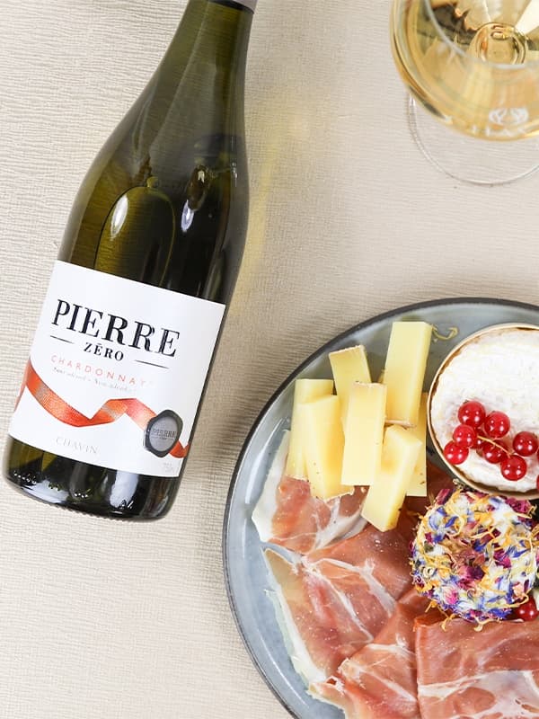 Безалкогольне вино П'єр Зеро, Шардоне / Pierre Zero, Chardonnay, Domaines Pierre Chavin, біле 0.75л