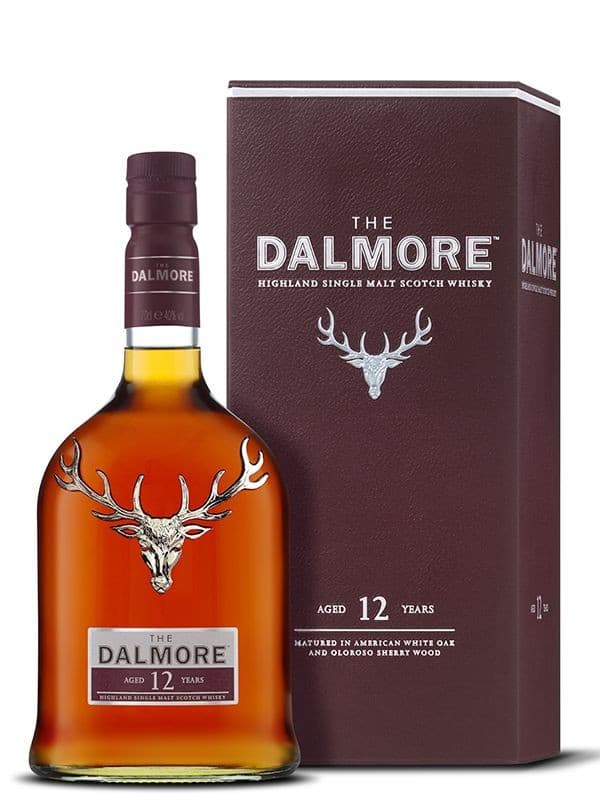 Віскі Далмор / Dalmore, 12 років, 40%, 0.7л, в подарунковій коробці