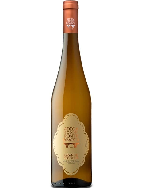 Вино Гранде Ескола, Віньо Верде, Бранко / Grande Escolha, Vinho Verde, Branco, Adega Ponte da Barca, біле напівсухе 0.75л