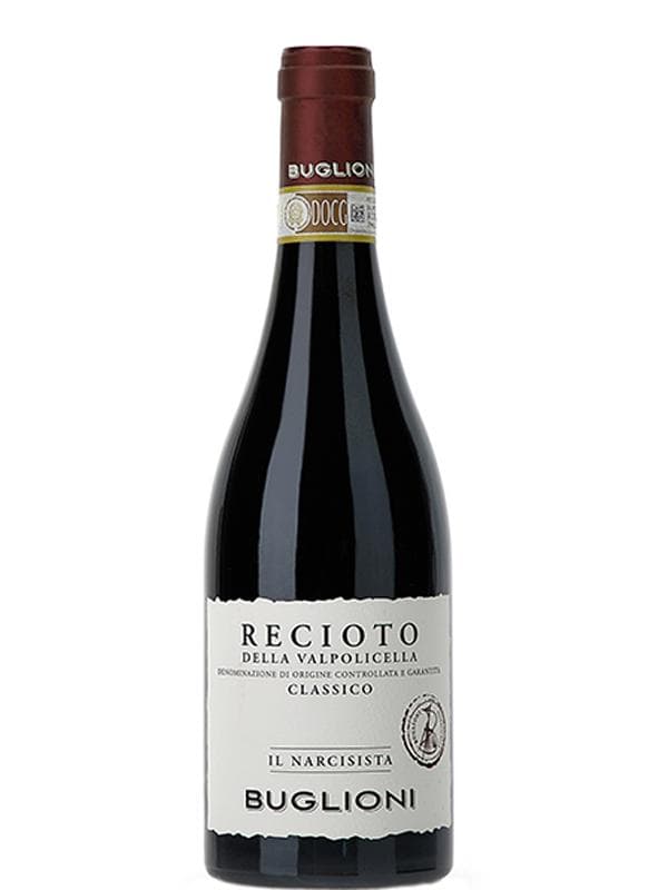 Вино Іль Нарцисіста, Речото делла Вальполічелла Класіко / Il Narcisista, Recioto della Valpolicella Classico, Buglioni, червоне солодке 0.5л