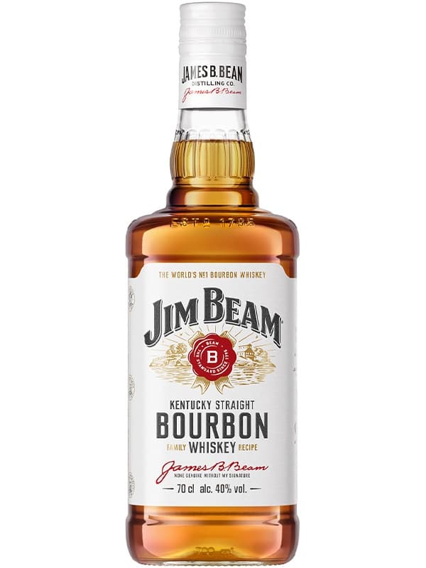 Бурбон Джим Бім, Уайт / Jim Beam, White, 4 роки, 40%, 0.7л