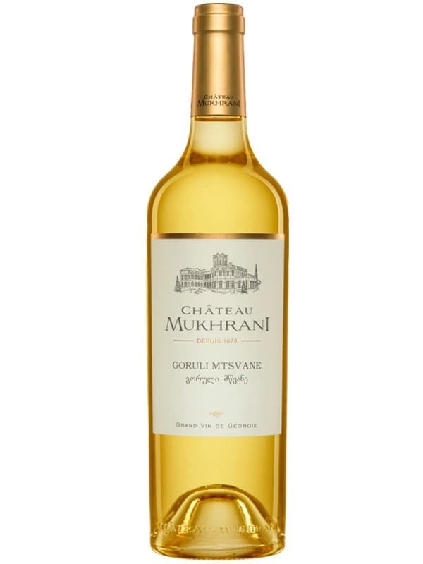 Вино Горулі Мцване / Goruli Mtsvane, Chateau Mukhrani, біле сухе 12.5% 0.75л