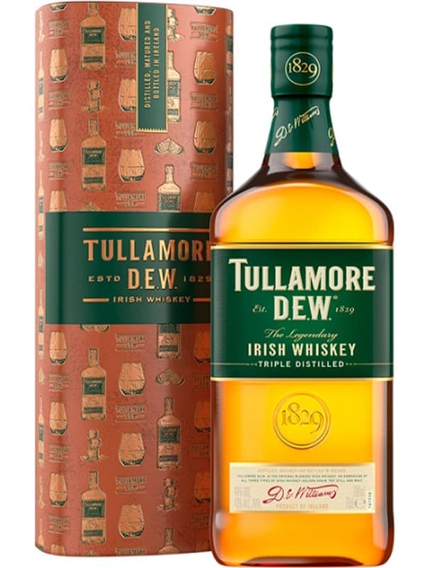 Віскі Талламор Дью / Tullamore Dew, 40%, 0.7л, в металевій коробці