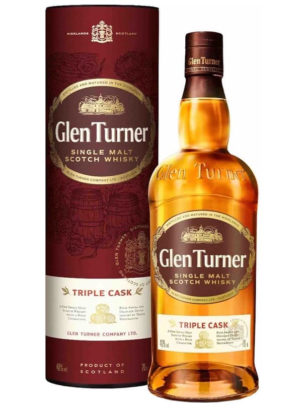 Віскі Глен Тернер, Ерітаж / Glen Turner, Heritage, 40%, 0.7л