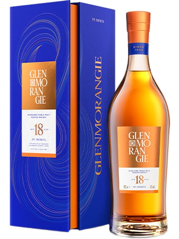 Віскі Гленморанджі / Glenmorangie, 18 років, 43%, 0.7л, в подарунковій коробці