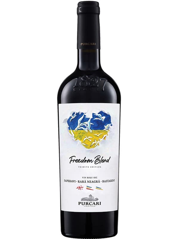 Вино Фрідом Бленд / Freedom Blend, Purcari, червоне сухе 13% 0.75л