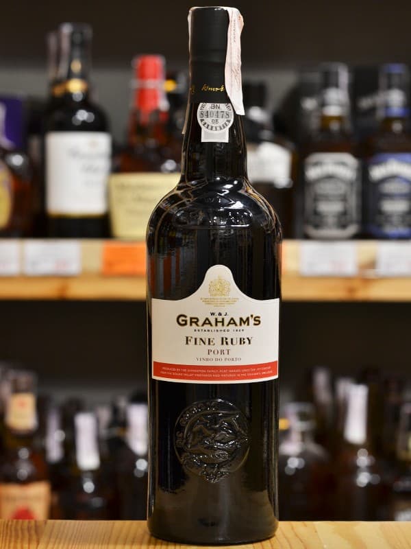 Портвейн Грем'с, Файн Рубі / Graham's, Fine Ruby, червоне солодке 19% 0.75л