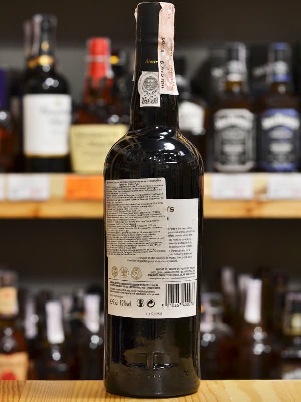 Портвейн Грем'с, Файн Рубі / Graham's, Fine Ruby, червоне солодке 19% 0.75л