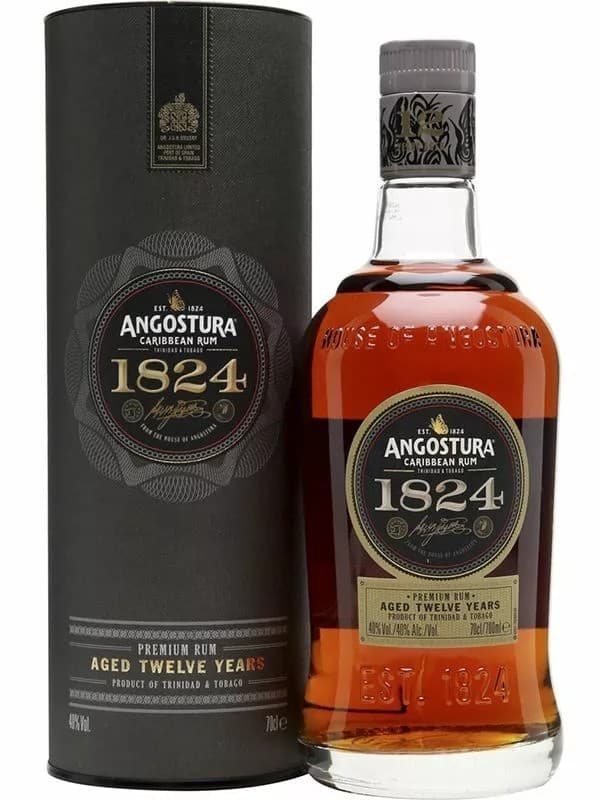 Ром Ангостура 1824 / Angostura 1824 12 років, 40%, 0.7л, тубус