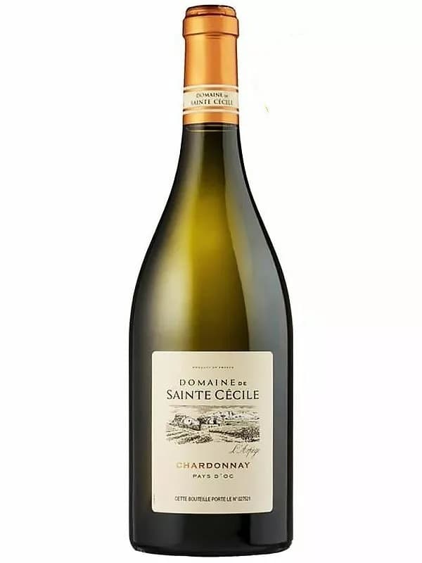 Вино Шардоне / Chardonnay, Domaine Sainte Cecile, біле сухе 0.75л