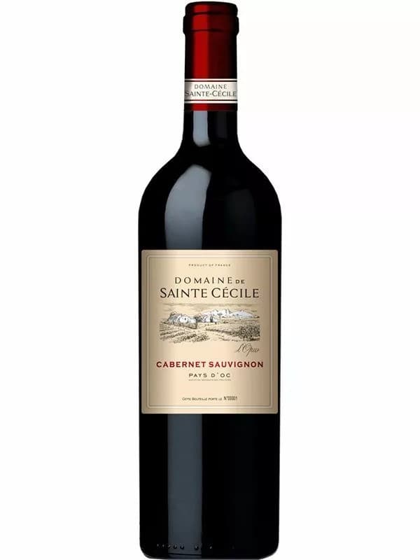 Вино Каберне Cовіньон / Cabernet Sauvignon, Domaine Sainte Cecile, червоне сухе 14.5% 0.75л