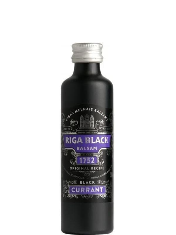 Бітер Ризький Чорний Бальзам, Смородина / Riga Black Balsam, Currant, 30%, 0.04л