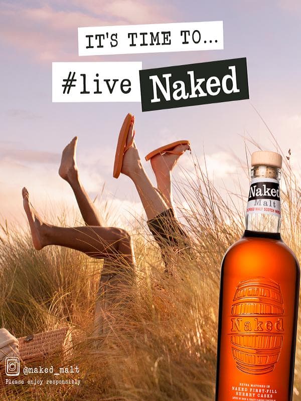 Віскі "Нейкід Молт" / "Naked Malt", Highland Distillers, 40%, 0.7л