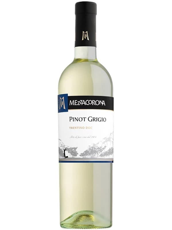 Вино Піно Гріджио, Мезакорона / Pinot Grigio, Mezzacorona, біле сухе 12.5% 0.75л