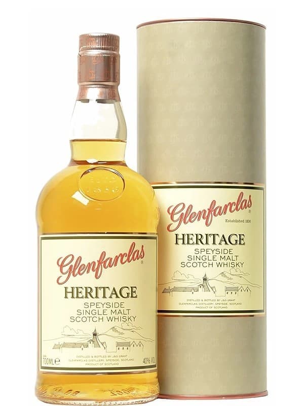Віскі Гленфарклас Ерітаж / Glenfarclas Heritage, 40%, 0.7л, тубус