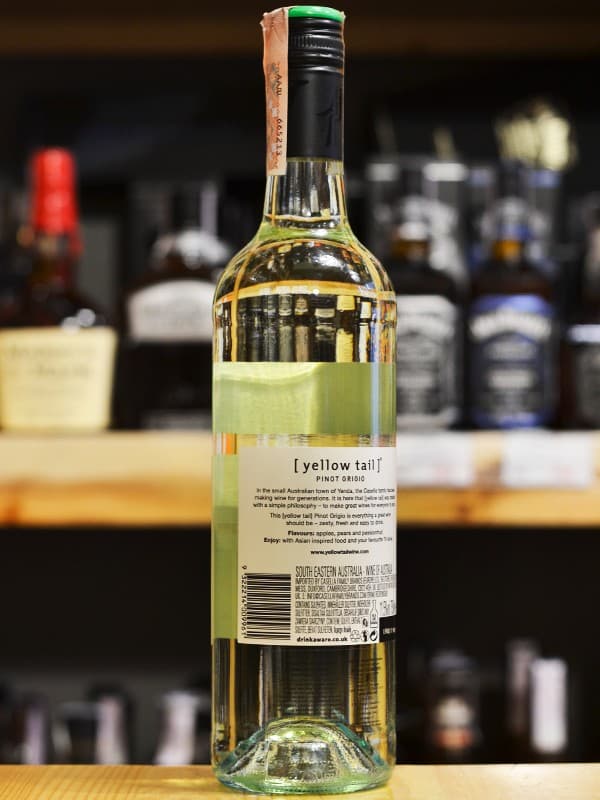 Вино Піно Гріджио / Pinot Grigio, Yellow Tail, біле сухе 11.5% 0.75л