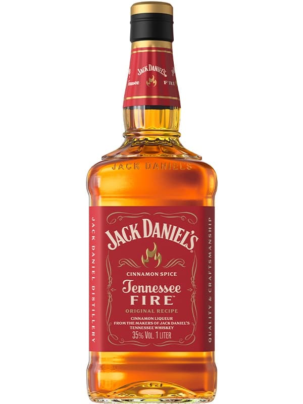 Віскі-лікер Джек Деніелс, Теннессі Фаєр / Jack Daniel's, Tennessee Fire, 35%, 1л
