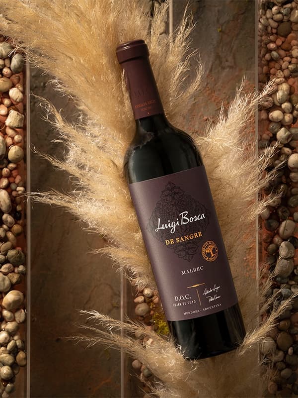 Вино "Де Сангре", Мальбек / "De Sangre", Malbec, Luigi Bosca, червоне сухе 0.75л