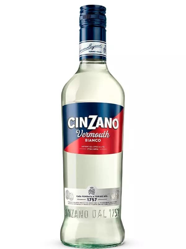 Вермут Б'янко / Bianco, Cinzano, біле солодке, 15%, 0.5л