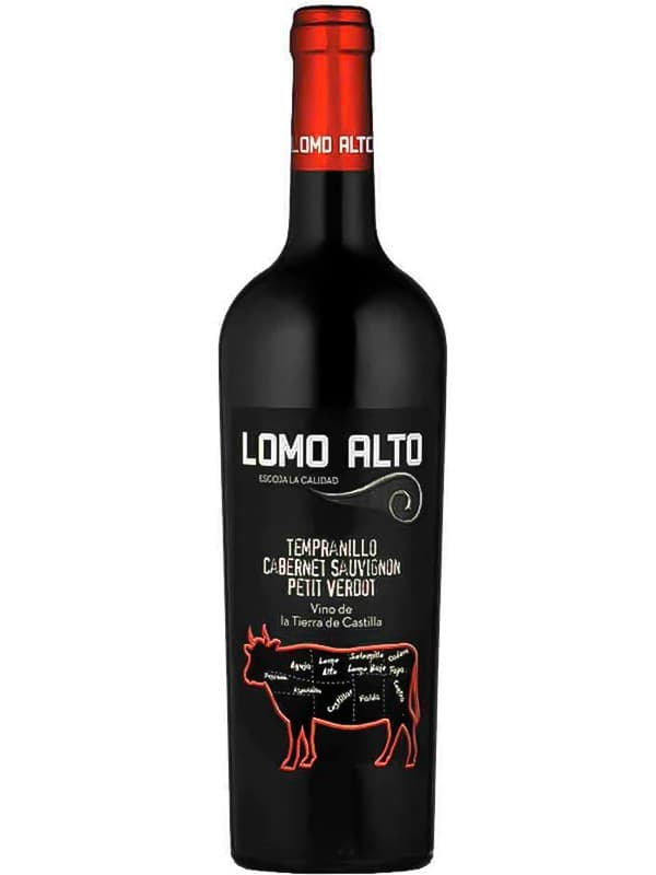 Вино Темпранільо-Каберне Совіньйон-Пті Вердо / Tempranillo-Cabernet Sauvignon-Petit Verdot, Lomo Alto, червоне напівсухе 0.75л
