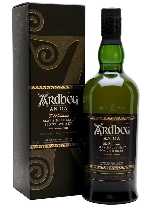 Віскі Ардбег Eн Оу / Ardbeg An Oa, 46.6%, 0.7л, в коробці