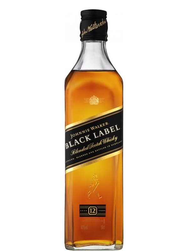 Віскі Блек Лейбл / Black Label, Johnnie Walker, 12 років, 40%, 0.5л