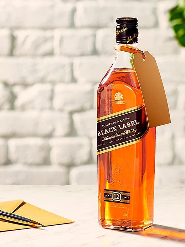 Віскі Блек Лейбл / Black Label, Johnnie Walker, 12 років, 40%, 1л