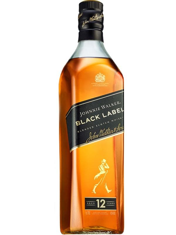 Віскі Блек Лейбл / Black Label, Johnnie Walker, 12 років, 40%, 1л