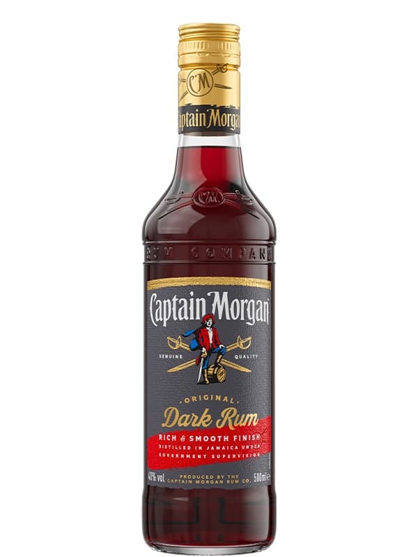 Ром Капітан Морган, Дарк / Captain Morgan, Dark, 3 роки, 40%, 0.5л