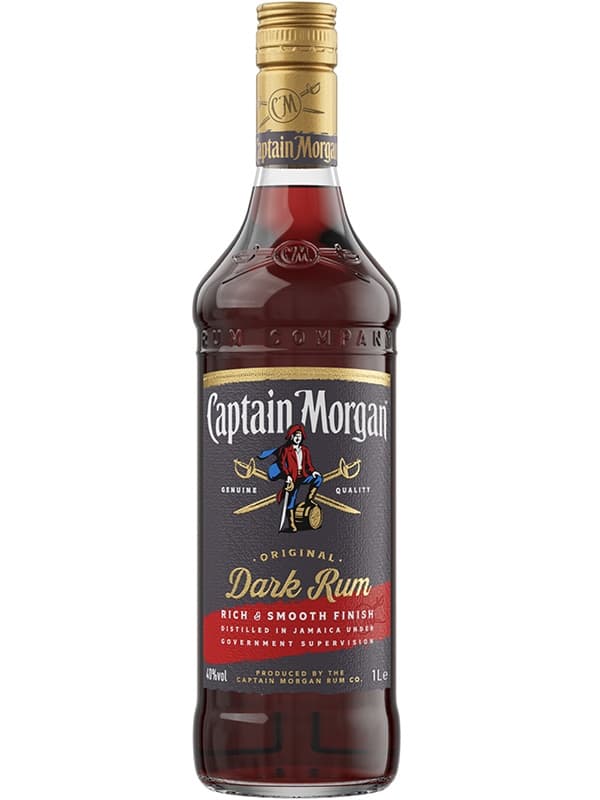 Ром Captain Morgan Dark, 40%, 1 л