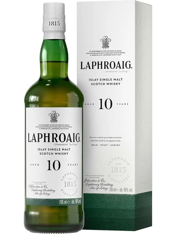 Віскі Лафройг / Laphroaig, 10 років, 40%, 0.7л