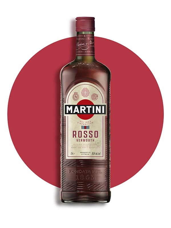 Вермут Мартіні, Россо / Martini, Rosso, червоне солодке 1л