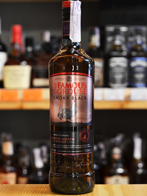 Віскі Смокі Блек, Феймос Граус / Smoky Black, The Famous Grouse, 40%, 0.7л