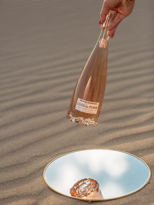 Вино Кот Де Роз, Розе / Cote Des Roses, Rose, Gerard Bertrand, рожеве сухе 0.75л