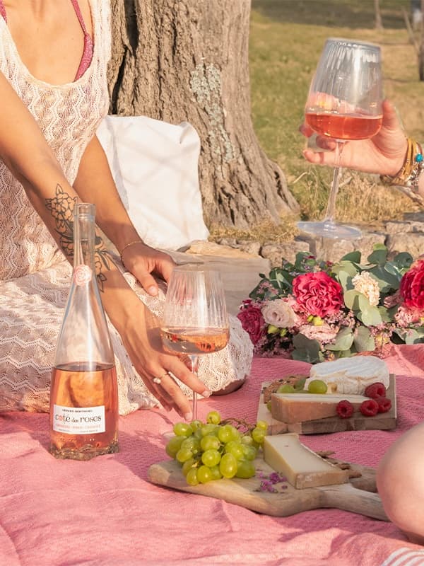 Вино Кот Де Роз, Розе / Cote Des Roses, Rose, Gerard Bertrand, рожеве сухе 0.75л