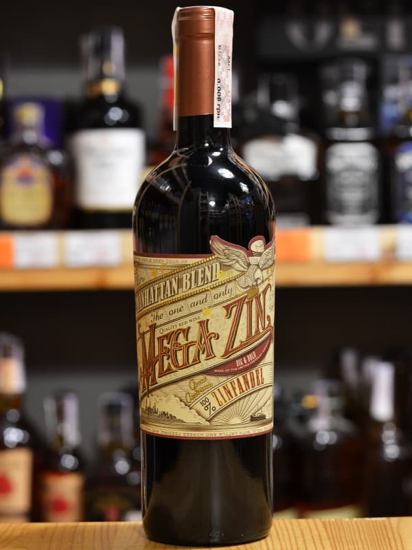 Вино Зінфандель Мега Зін / Zinfandel, Mega Zin, Mare Magnum, червоне сухе, 0.75л