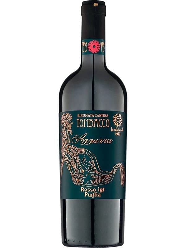 Вино Аззурра / Azzurra, Tombacco, червоне сухе 0.75л