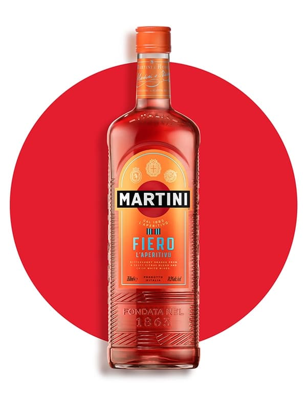 Вермут Мартіні, Ф'єро / Martini, Fiero, червоне солодке 0.75л