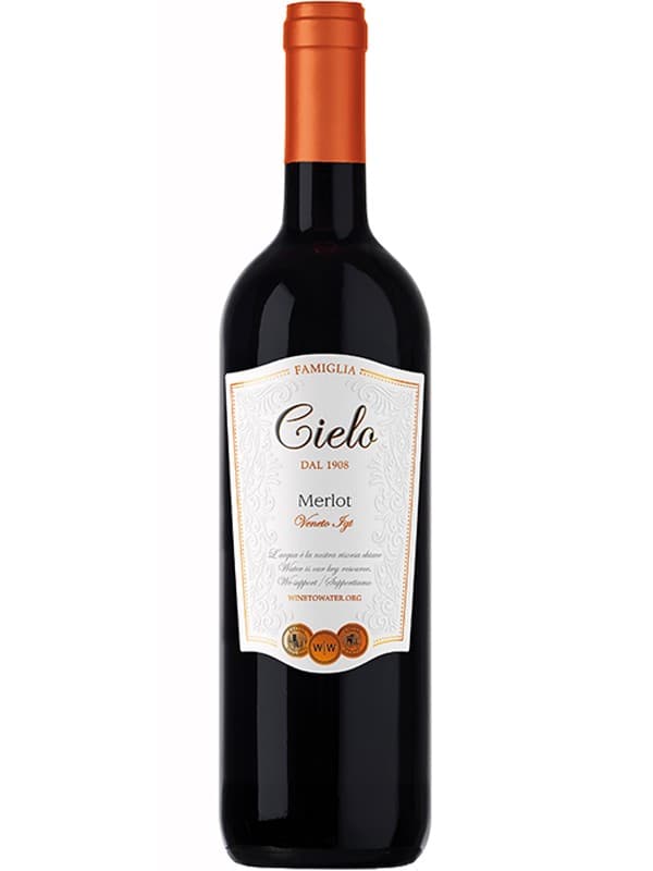 Вино Мерло / Merlot, Cielo e Terra, червоне сухе 0.75л