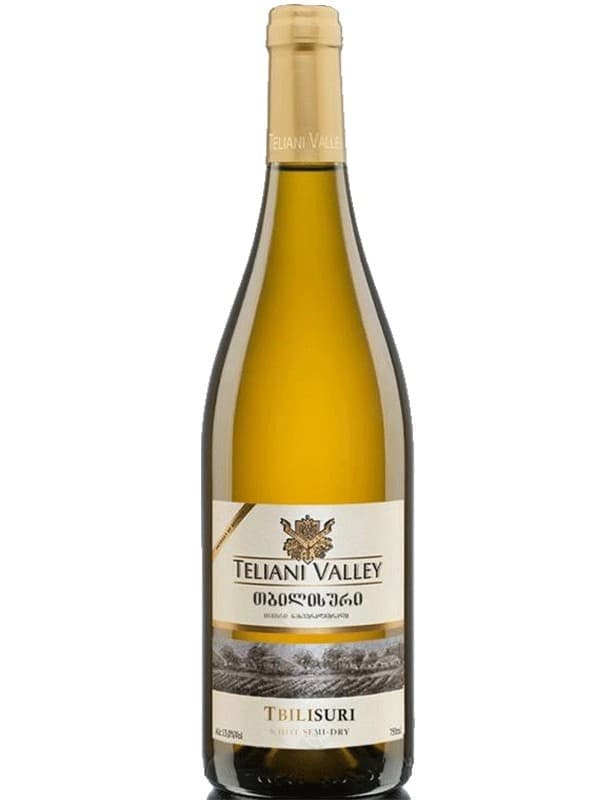 Вино Тбілісурі, Teliani Valley, біле напівсухе 11.5% 0.75л