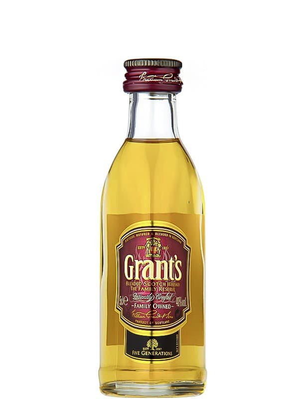 Віскі Грантс, Тріпл Вуд / Grant's, Triple Wood, 40%, 0.05л