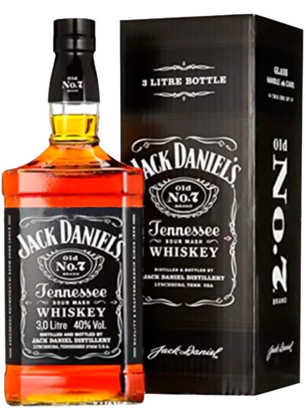 Віскі Джек Деніелс / Jack Daniel's, 40%, 3л, в коробці