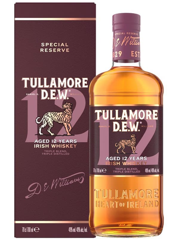 Віскі Талламор Дью / Tullamore Dew, 12 років, 40%, 0.7л, в подарунковій коробці