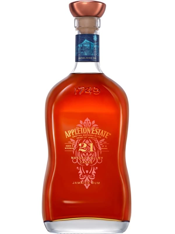 Ром Епплтон Естейт / Appleton Estate, 21 рік, 43%, 0.7л, в подарунковій коробці