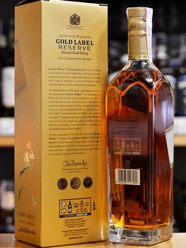 Віскі Голд Лейбл Резерв / Gold Label Reserve, Johnnie Walker, 40%, 0.7л, в коробці